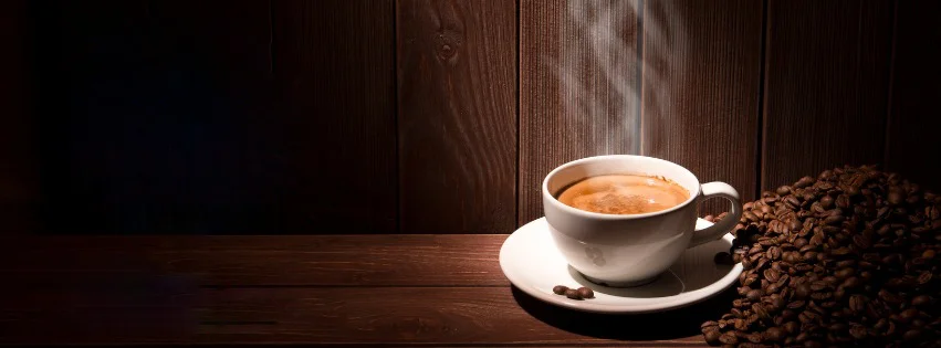Coffee Beans and Coffee Mug